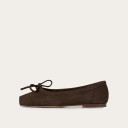 Prima baleriny, czekoladowy brąz welur